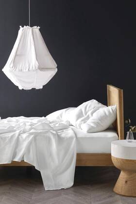 01709d645 Linen House Nimes Sheet Set White - Queen