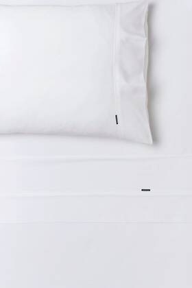 01710g119 Linen House Nara Sheet Set White - King 01710g119 Linen House Nara Sheet Set White - King