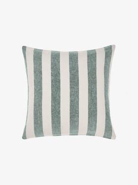 01763l665 Linen House Vintage Stripe Denim European Pillowcase - 65x65cm