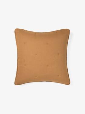 01763m199 Linen House Somerset European Pillowcase Cinnamon - 65x65cm