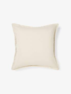 01763m314 Linen House Connie European Pillowcase Natural - 65cmx65cm