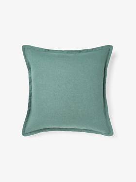 01763m316 Linen House Connie European Pillowcase Pine - 65cmx65cm