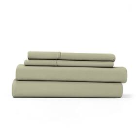 Lm-4pc-14-1 Linen Market Bed Sheets For Full Size Sage - Sleep Better Than Ever Wit