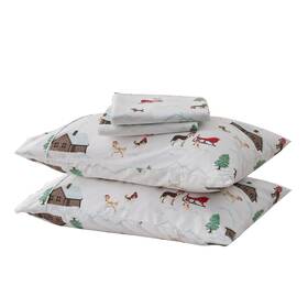 Linery & Co. 192020407270 Premium Rustic Lodge Microfiber Sheet Set Rwokowat31huplodngpgkgstd8mu7mbs