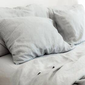 Living 705354005786 Pure French Linen Sheets - Dove Grey Sheet Set Full Soft Premium Breathabl Living 705354005786 Pure French Linen Sheets - Dove Grey Sheet Set Full Soft Premium Breathabl