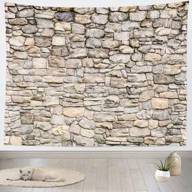 T1-brick-06-96 Loccor Extra Large Vintage Brick Rock Stones Wall Tapestry - 105 X 70 Inches T1-brick-06-96 Loccor Extra Large Vintage Brick Rock Stones Wall Tapestry - 105 X 70 Inches