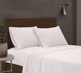 London Fog 783048178893 Garment Washed Solid Sheet Set White Microfiber 4-piece King London Fog 783048178893 Garment Washed Solid Sheet Set White Microfiber 4-piece King