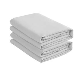 Lkl-cfc-01-02 Lukeville Luxury Linen Lukevilles Cot Sheet 31 X 75 Daycare For Size Mattress Sheets Pack Of 2 F