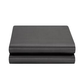 Luxbedding 726754842733 Satin Flat Sheet Only King 1 - Piece Dark Grey Top Extra Luxbedding 726754842733 Satin Flat Sheet Only King 1 - Piece Dark Grey Top Extra