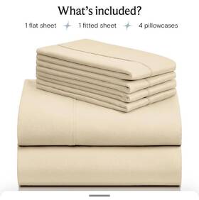 Luxclub 750783176545 6 Pc Sheet Set Sheets Deep Pockets 18 Inch Eco Friendly Wrinkle Free Luxclub 750783176545 6 Pc Sheet Set Sheets Deep Pockets 18 Inch Eco Friendly Wrinkle Free