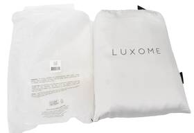416-08 Luxome Luxury Bamboo Queen Sheet Set Stone Gray 4 Piece Bedding