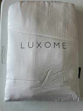 418-07 Luxome 669818725798 King White Bamboo Sheet Set 418-07 Luxome 669818725798 King White Bamboo Sheet Set