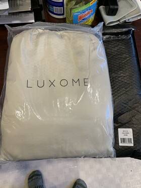 Luxome 669818725859 Luxury Sheet Set 100% Viscose From Bamboo 400 Thread Count Ca King Dune