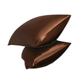 Luxury Home 841917134453 Silky Satin Pillow Cases