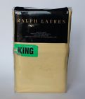 Luxury Oxford Ralph Lauren Nwt Rl King Flat Sheet Yellow 185 886087206951