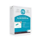 Lz-terry-pillow-protector-king Set Of King Size Pillow Protectors Waterproof Bed 773822129043 Lz-terry-pillow-protector-king Set Of King Size Pillow Protectors Waterproof Bed 773822129043