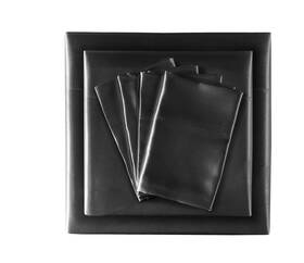 Madison Park 675716325602 Essentials Satin Sheet Set Bedding Soft Bed Full