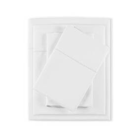 90206977 Madison Park Queen 500 Thread Count Egyptian Cotton Deep Pocket Sheet Set White