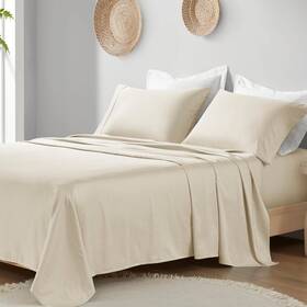 Mp20-8249 Madison Park Organic Cotton Sheet Soft And Breathable 300tc Sheets Elastic Deep Pock Mp20-8249 Madison Park Organic Cotton Sheet Soft And Breathable 300tc Sheets Elastic Deep Pock