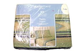 2235566 Mainstays New Sealed Set Of 128 Thread Count Twin Sheet Flat-fitted-pillowca 2235566 Mainstays New Sealed Set Of 128 Thread Count Twin Sheet Flat-fitted-pillowca