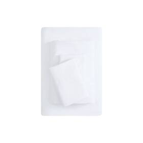 Mainstays 840125932684 Super Soft Brushed Microfiber Bed Sheet Set Wrinkle Resistant Arctic