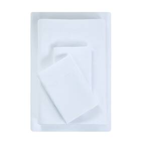 Ms8501321522223 Mainstays Basic Value Microfiber Bed Sheet Set Arctic White