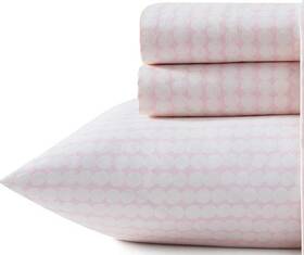 Marimekko 199165012215 Nwt Pikku Rasymatto Pink Printed Cotton 4pc Queen Sheet Set