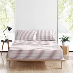Marimekko 883893779464 King Sheet Set Cotton Percale Bedding Crisp And Cool Lightweight Bre