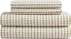 Ushsa01269232 Marimekko - Queen Sheets Organic Cotton Bedding Pikku Rasymatto Beige