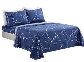 Ca58554 Marina Decoration - Deep Pocket 6 Piece Sheet Set Wrinkle Free Ultra Soft Full/double