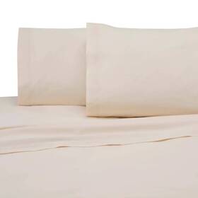 82028643 Martex Queen Solid Sheet Set Ivory - 82028643 Martex Queen Solid Sheet Set Ivory -