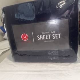 100126866qn Martha Stewart Collection Full Solid Navy 100% Cotton Flannel 4-pc. Sheet Set 100126866qn Martha Stewart Collection Full Solid Navy 100% Cotton Flannel 4-pc. Sheet Set