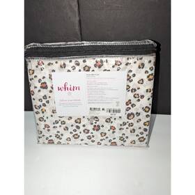 Martha Stewart 732996412320 Collection Whim By Sheet Set Cheetah Twin New