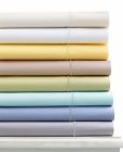 Z825 Martha Stewart Collection 300 Tc Cotton King Flat Sheet Sky Blue 608381522694