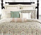 Martha Stewart Ornate Paisley 2 Pillowcases Pair King New 100 766380956930