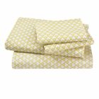 Masala Citrine Dwellstudio Queen Sheet Set Dwell Studio Percale Cotton 400 Thread Count 846925002732