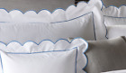 Matouk Butterfield King Sheet Set In Color Ocean Egyptian Cotton