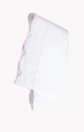 Mat1711-17585 Matouk Butterfield Pink King Flat Sheet 112x112 - New Mat1711-17585 Matouk Butterfield Pink King Flat Sheet 112x112 - New