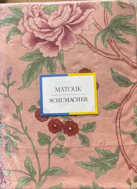 Msco37 Matouk Schumacher Italy Simone Queen Sheet Set 100% Linen 4 Pcs Nwt