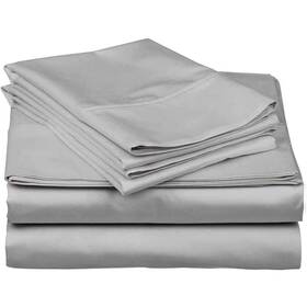 Mattress-homes 808624567899 600 Thread Count 100% Long Staple Soft Cotton 4 Piece Sheets