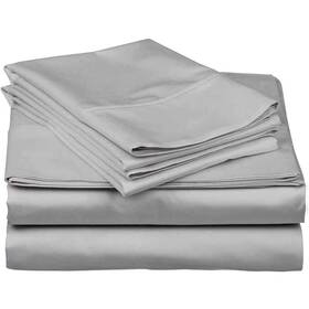 Ex-60-ss-212 Mattress-homes 600 Thread Count 100 Long Staple Soft Cotton 4piece Sheets Set King Sizesmooth