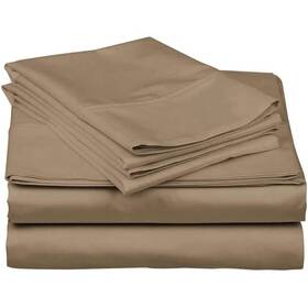 Ex-60-ss-63 Mattress-homes 600 Thread Count 100% Long Staple Soft Combed Cotton 4 Piece Sheets Set Queen