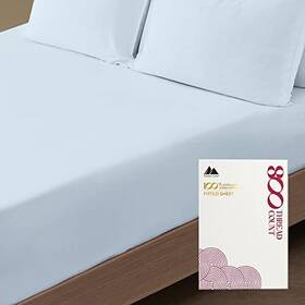 Mayfair Linen 904429527150 100% Egyptian Cotton King Fitted Sheet Only 800 Thread Count