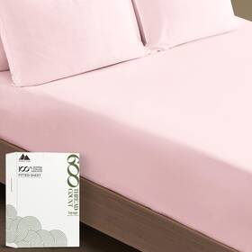 B09ydghszd Mayfair Linen 100% Egyptian Cotton Full Fitted Sheet - 600 Tc 16 Inch Deep Pocket