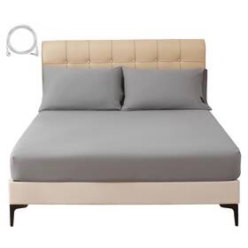 Mcv0041 Mczaroa Grounding Sheets King Size Organic Cotton 90% Silver 10% Fiber Infus