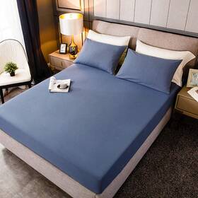 Meicotton Bedding 710667104033 King Size Premium Cotton Fitted Sheet Only - 300 Thread Count Pure Natural Co