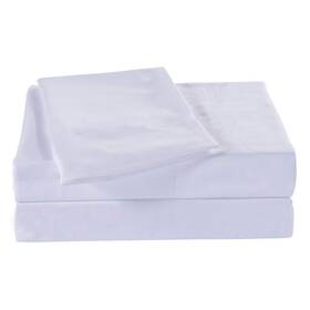 Meicotton Bedding 753318790773 King Size Flat Sheet Single - 260 Thread Count 100% Egyptian Cotton Quality