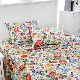 Meishang 753326728171 Full Sheet Set - Floral Sheets Deep Pocket Ultra Soft Brushed Microfiber With Meishang 753326728171 Full Sheet Set - Floral Sheets Deep Pocket Ultra Soft Brushed Microfiber With