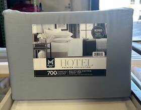 Ic700kgsdbc Member S Mark Members 700 Thread Count Egyptian Cotton 6 Pc Sheet Set King Blue Crest Ic700kgsdbc Member S Mark Members 700 Thread Count Egyptian Cotton 6 Pc Sheet Set King Blue Crest