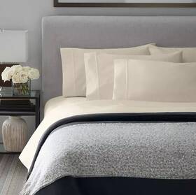 Members Mark 193968209889 Egyptian Cotton Hotel Premier King Sheet Set Delicate Ivory